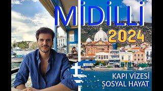 MİDİLLİ ADASI  | KAPI VİZESİ - CAFE - BAR - TAVERNA | YUNANİSTAN