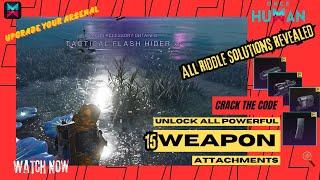 Once Human: BEST Weapon Attachments ( purple)  & ALL Riddle Solutions REVEALED! 