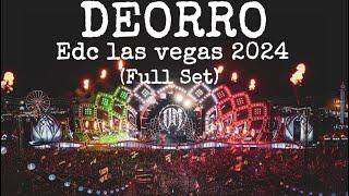 Deorro - EDC Las Vegas 2024  Cosmic Meadow (Full Set)