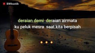 DERMAGA BIRU - THOMAS ARYA // Karaoke Akustik