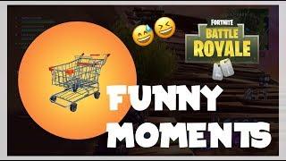 Shopping Carts FUNNY MOMENTS in Fortnite: Battle Royale!