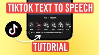 How To Use Text To Speech Voices On TikTok