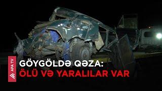 Ağır yol qəzasında sürücü dünyasını dəyişdi – APA TV