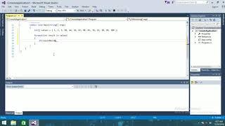 C# Finding Even and Odd numbers from an Array in Ascending order