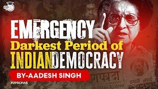 Emergency 1975 | Post-independence History | Indian Polity | UPSC GS | StudyIQ IAS