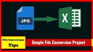 Convert Data JPG File to Excel ll JPG to Excel ll Bivash Academy