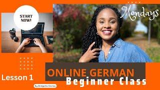 Beginner German Menschen A1 Lektion 1 Class by Bridgette Stories