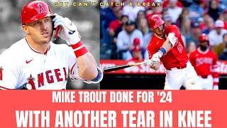 Breaking: Trout sidelined for '24 with fresh knee injury