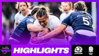 HIGHLIGHTS | SCOTLAND V ENGLAND | 2024 GUINNESS WOMEN’S SIX NATIONS RUGBY