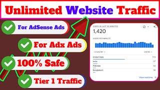 Secret Method To Get Traffic For Your Website | High Quality Website Traffic Free & Paid