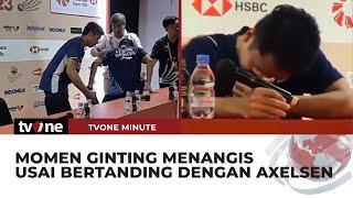 Tangis Anthony Sinisuka Ginting Pecah Usai Bertanding, Ternyata ini Alasannya | tvOne Minute