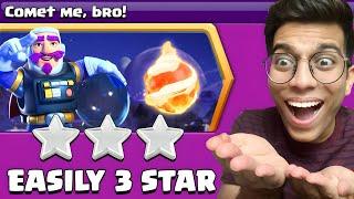 Easiest Way to 3 Star Comet Me Bro Challenge in Clash of Clans