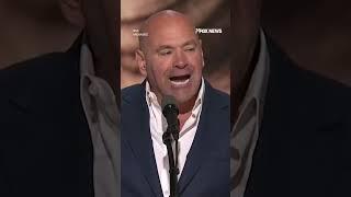 Dana White introduces former President Donald Trump on night four of the RNC