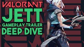 Valorant: Jett Gameplay Trailer Breakdown (Valorant Gameplay)