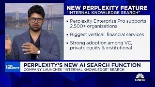 Perplexity CEO on 'Internal Knowledge' AI search, AI race and competition