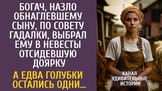 Богач, назло обнаглевшему сыну, по совету гадалки, выбрал ему в невесты отсидевшую доярку…