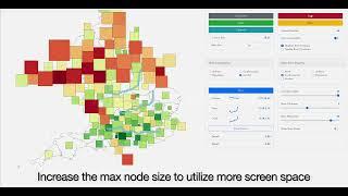 Demers Cartograms with Rivers