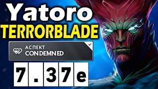 Яторо на Сигнатурном Террорблейде против Ватсона! - Yatoro Terrorblade 7.37 ДОТА 2