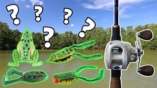 Which is the BEST TOPWATER FROG Lure??? (Frog Bass Fishing)