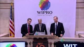 Wipro Limited rings the NYSE Closing Bell