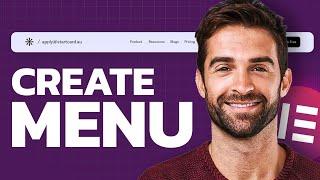 How To Create Menu In Elementor | Step By Step