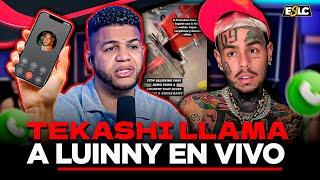 TEKASHI LLAMA A LUINNY Y SE QUEJA POR SU PROGRAMA ACABARLO “RICHARD DISCUTE CON LUINNY POR TEKASHI”