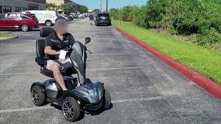 2024 Drive Medical Cobra GT4 Off Road Mobility Scooter Review & Ride Along