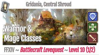 FFXIV Battlecraft Leves Level 10 (1/2) - Gridania, Central Shroud - A Realm Reborn