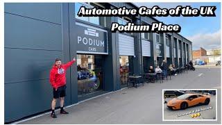 Podium Place - Automotive Cafe's of the UK - Lambo leaving gives me goosebumps!