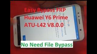 Huawei y6 prime 2018 atu-l42 FRP Bypass​ Easy no need file for Unlock