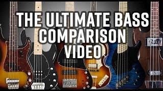 THE ULTIMATE BASS COMPARISON VIDEO