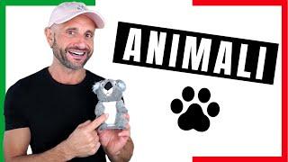 Italian Vocabulary: 20 Words on ANIMALS || Video in Italiano: GLI ANIMALI