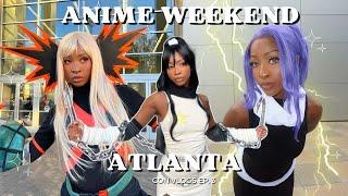 anime weekend atlanta 2024˙⟡ | anime convention vlog: my hero academia, soul eater & bleach cosplays