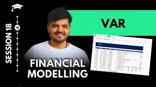 VAR calculation in EXCEL | Learn Financial Modeling | Step by Step | Session 18