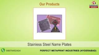 Labels & Nameplates By Perfect MetaPrint Industries, Hyderabad