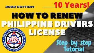 LTO Drivers License Renewal 2022 Edition | Step by Step Guide