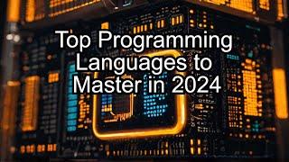 Top Programming Languages to Master in 2024