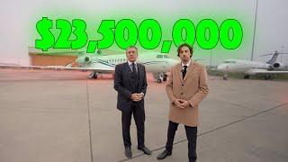 How to sell a $23,500,000 private jet | Dassault Falcon 7X