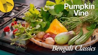 Kumror Doga—Pumpkin Vines With a Medley of Vegetables—Bengali vegetarian recipe