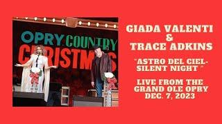 Trace Adkins and Giada Valenti Grand Ole Opry - December 7, 2023