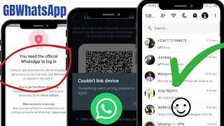 GBWhatsApp Login Problem| Fix Couldn't Link Device Problem | WhatsApp Business| Affiliate marketing