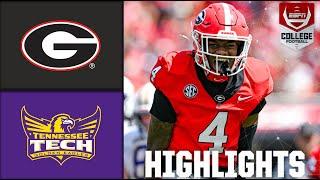 Tennessee Tech Golden Eagles vs. Georgia Bulldogs | Full Game Highlights | ESPN College Football