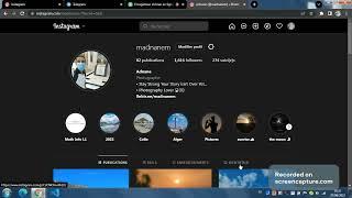 How to activate dark mode on Instagram (PC)