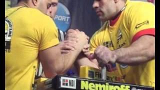 Rustam Babayev vs. Denis Cyplenkov - Right Open - Nemiroff 2010 - World of Armwrestling.com