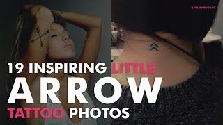19 Inspiring Little Arrow Tattoo Photos