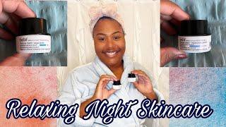 Relaxing Night Skincare ft Belief | Tiffany Arielle #SHORTS