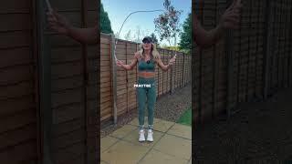 How to jump rope (even if you’re uncoordinated )… easy peasy lemon squeezy  #jumprope #tutorial