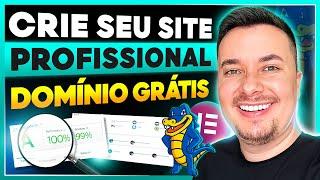 HOSTGATOR 2023-2024 | DOMÍNIO + HOSPEDAGEM DE SITE P/ CRIAR SITE DO ZERO (WORDPRESS + ELEMENTOR)