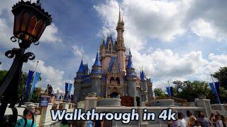 Magic Kingdom Walkthrough June 2024 in 4k | Walt Disney World Resort