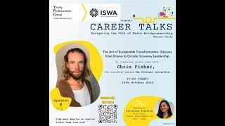 ISWA YPG Career Talks | Navigating the Path of Waste Entrepreneurship: Chapter 1 | 12 Oct 2023